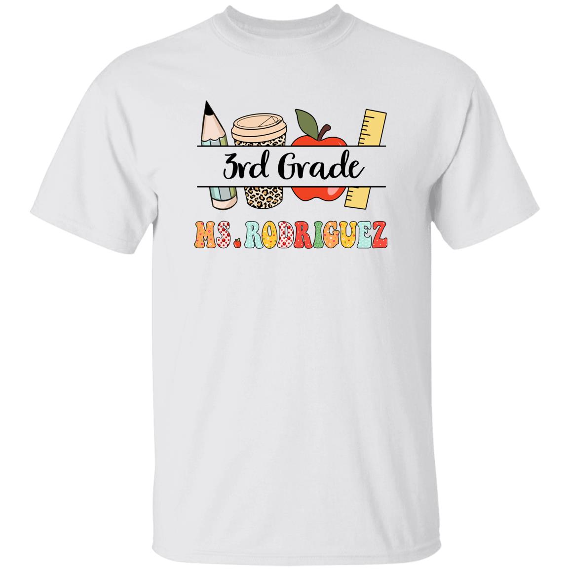 45_54 AUTS 250710775 Unisex T-Shirt White Adult M rd 113-1192932-3666625 acc7 Text_Black Cai 2 Gildan 5.3 oz. T-Shirt