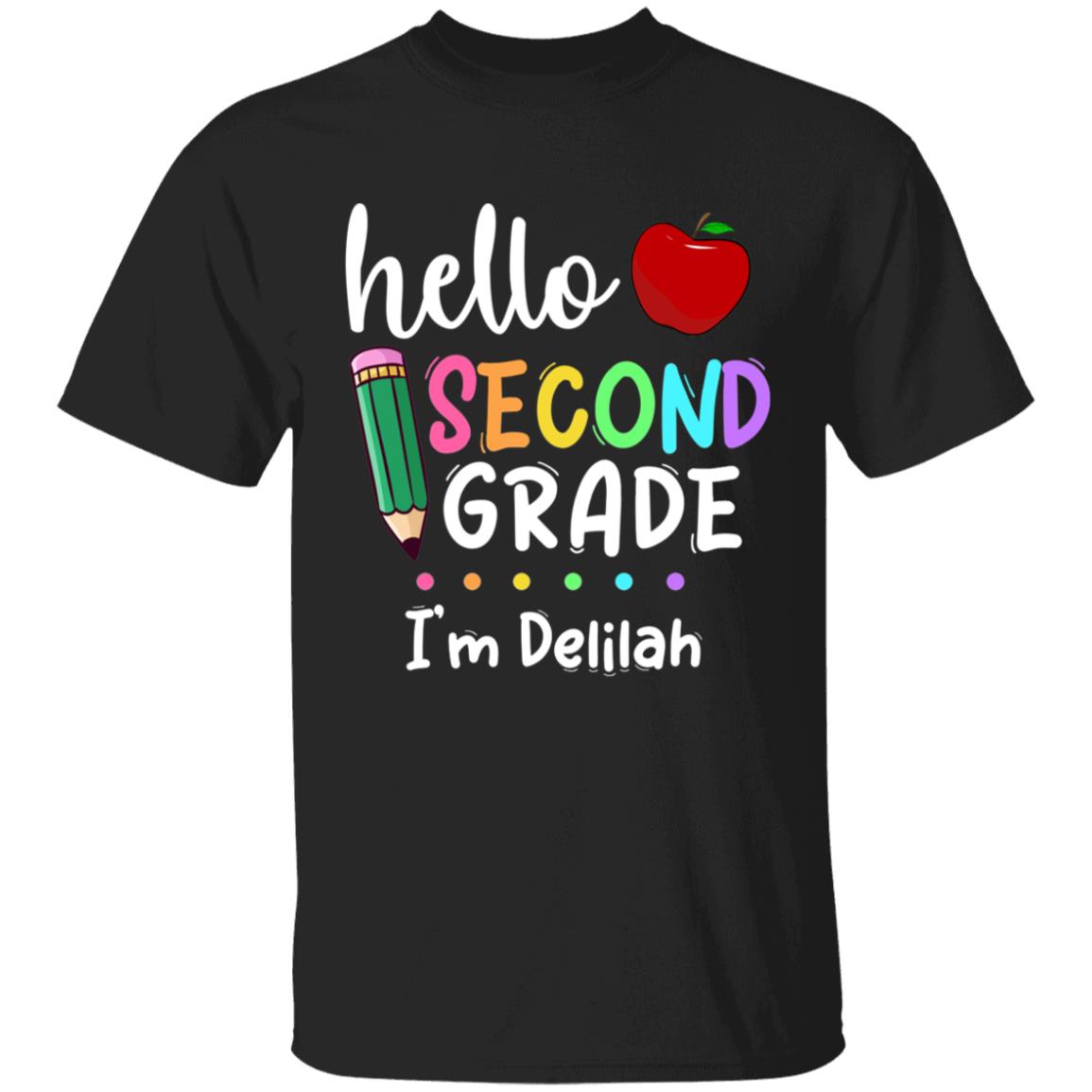 45_54 AKTH680325 Youth - S  BLACK Second 112-6369089-4273033 acc7 Cai 2 Text_White Gildan Youth 5.3 oz 100% Cotton T-Shirt