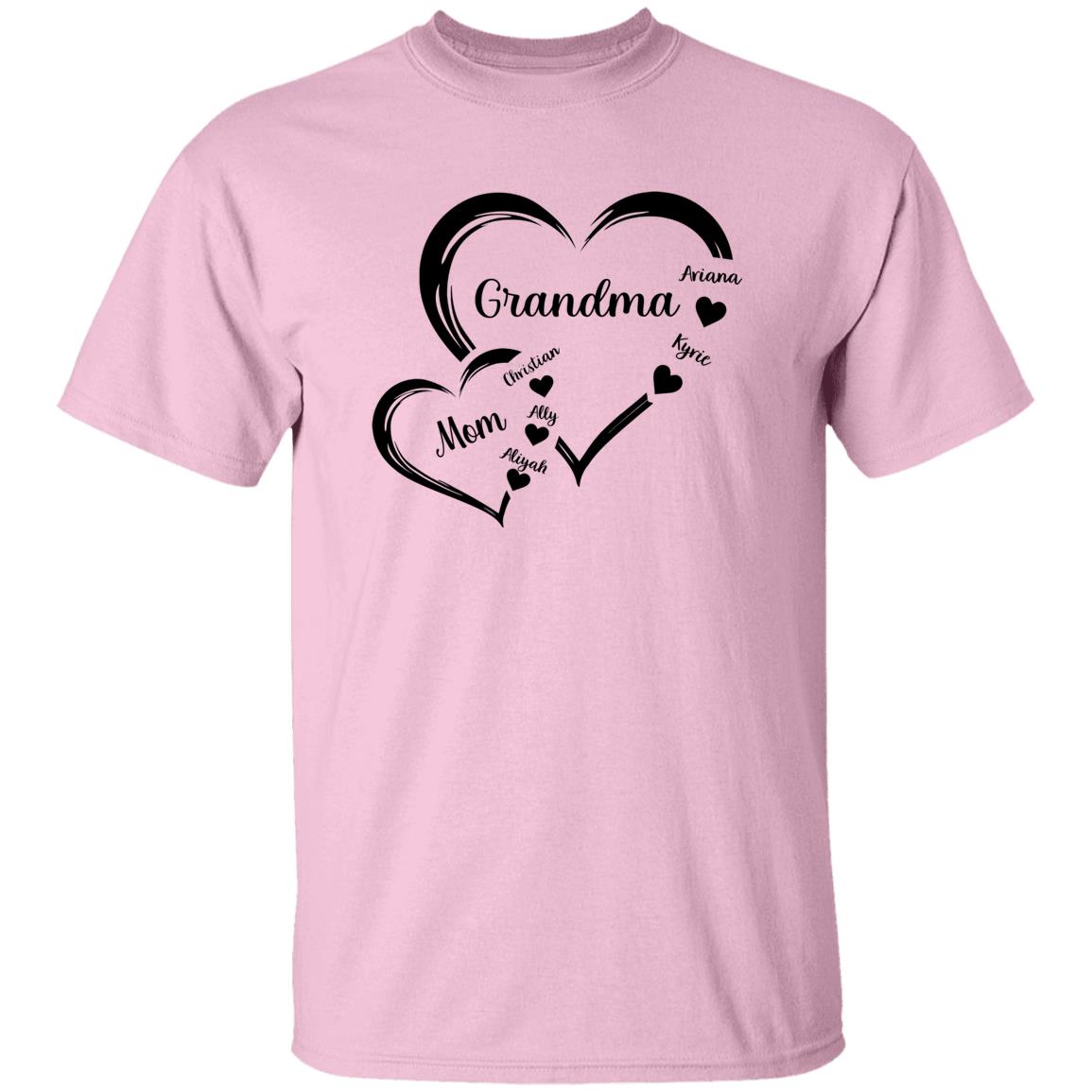 240620613 Unisex T-Shirt Light Pink Adult XL Mom 112-8403577-1758658 acc6 Text_Black h Gildan 5.3 oz. T-Shirt