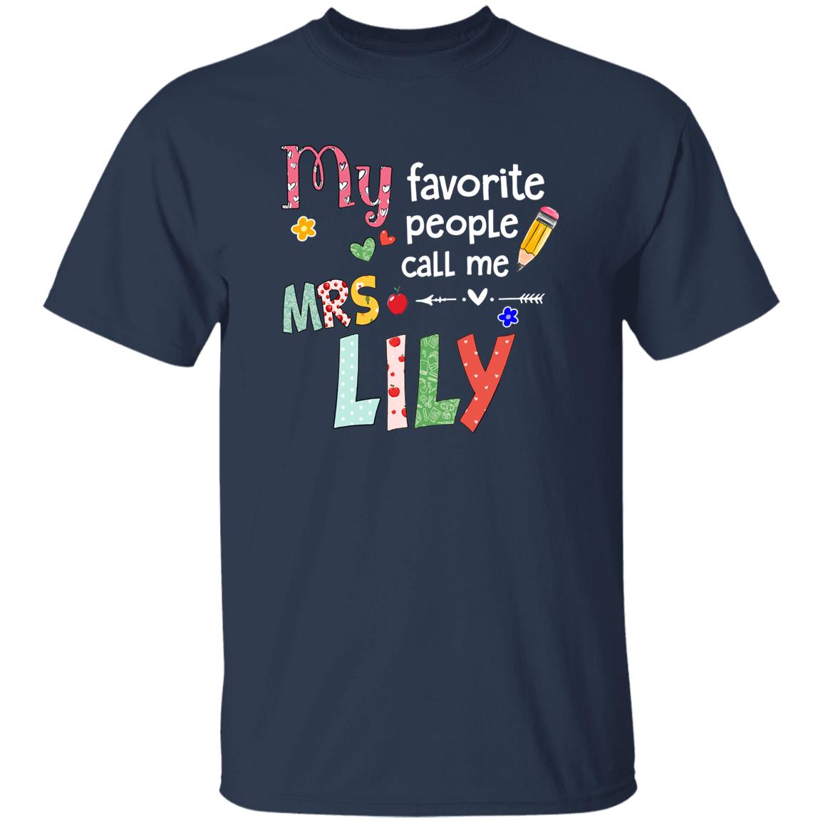 45_54 AUTS 260624624 Unisex T-Shirt Navy Adult XL Mrs 114-7596142-2521811 acc6 Text_White Gildan 5.3 oz. T-Shirt