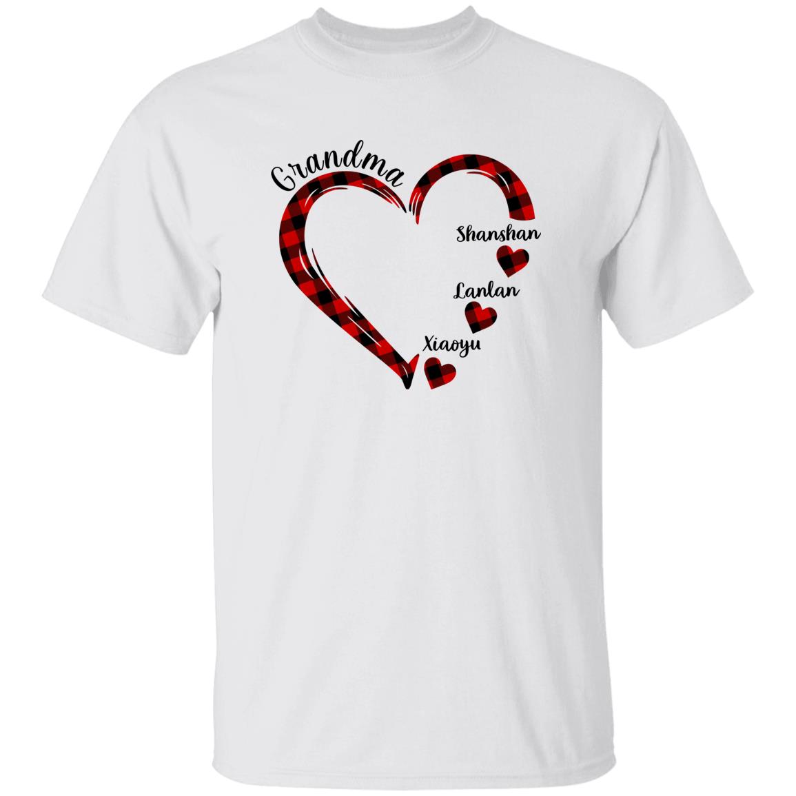 45_54 AUTS 260313667 Unisex T-Shirt White Adult L Grandma 113-7966931-2263412 acc6 Text_Black Gildan 5.3 oz. T-Shirt