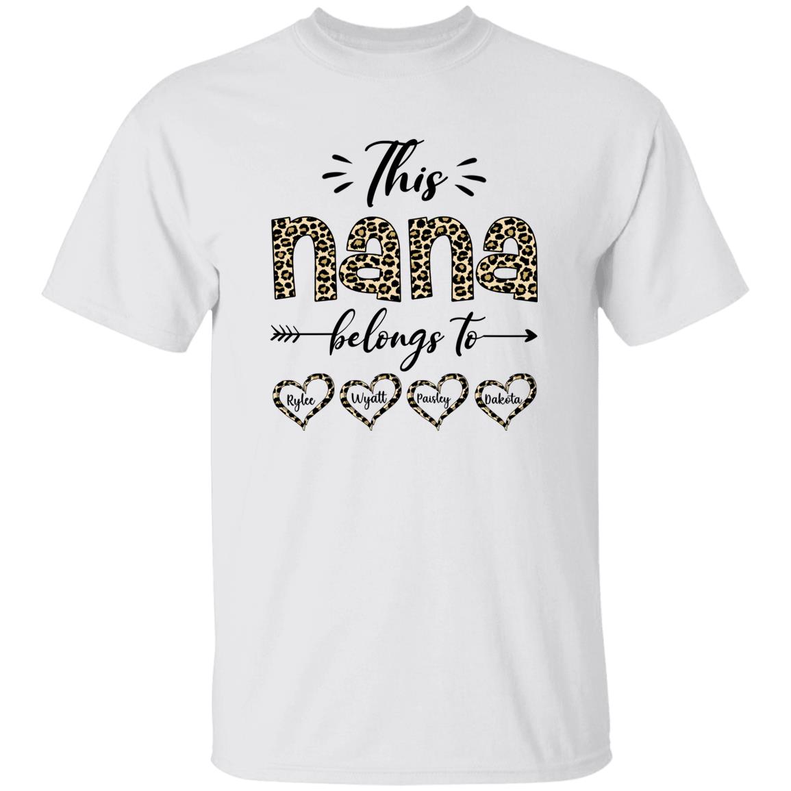 AKTH680336 Unisex T-Shirt White Adult M Nana 113-3040799-0526610 acc7 Text_Black Cai 2 G500 Gildan 5.3 oz. T-Shirt