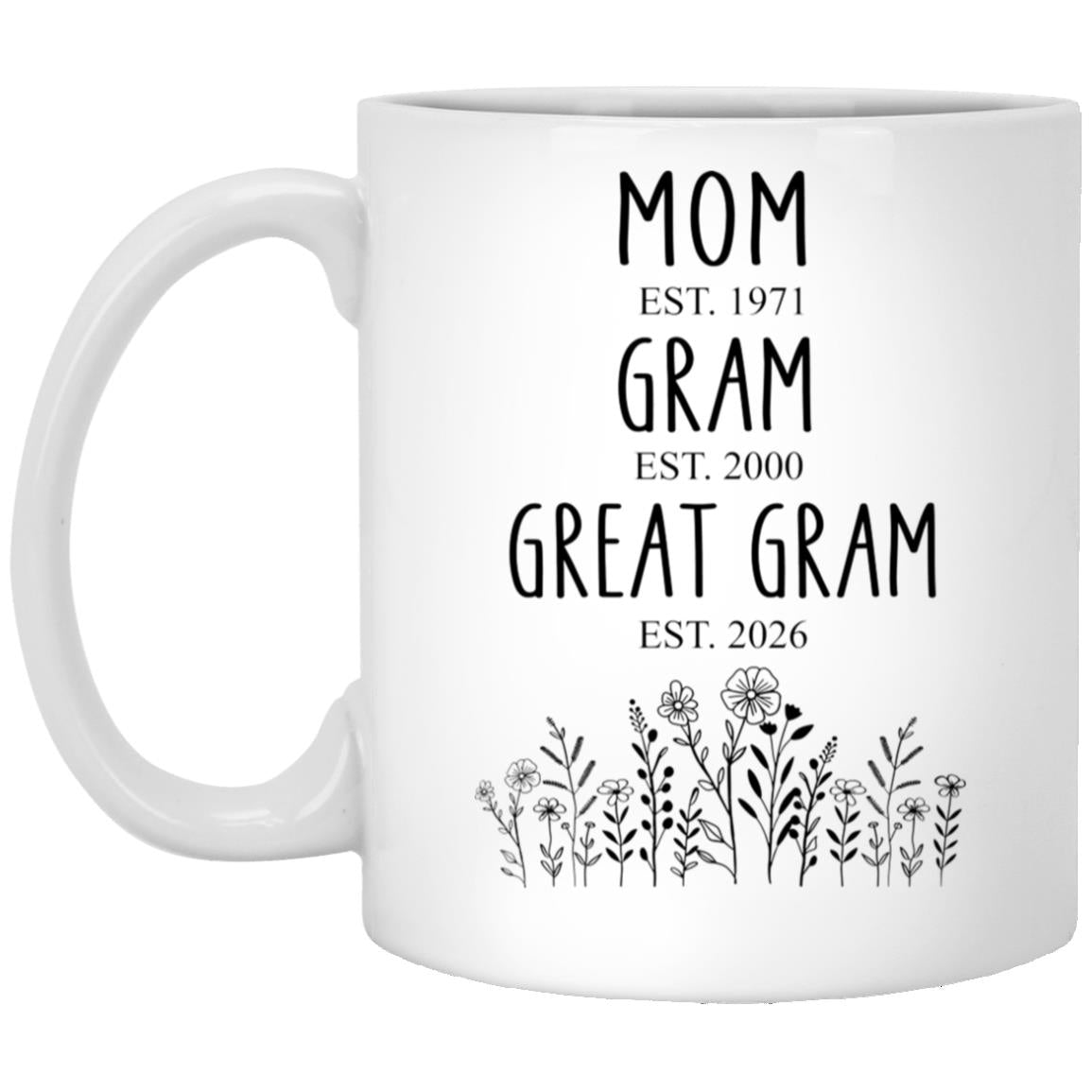 45_54 MW1 24060732 WHITE MUG - 11 OZ Mom 112-9095498-9937042 acc4 Text_Black 11oz White Mug