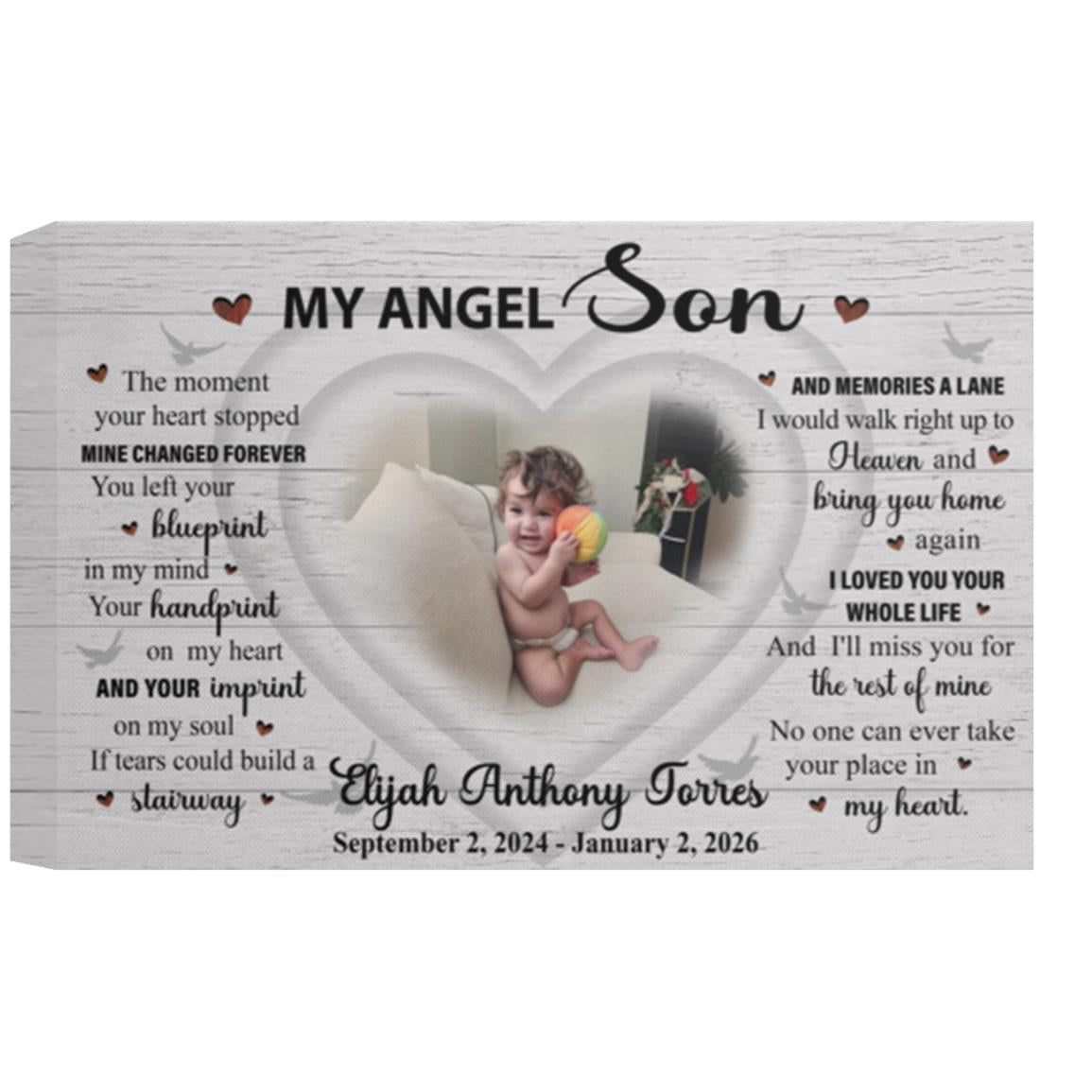 2 ANH 250630531 Canvas 12 x 08 1.5 Frame Elijah 113-7811203-6573008 acc5  Text_Black CANLA15 Deluxe Landscape Canvas 1.5in Frame
