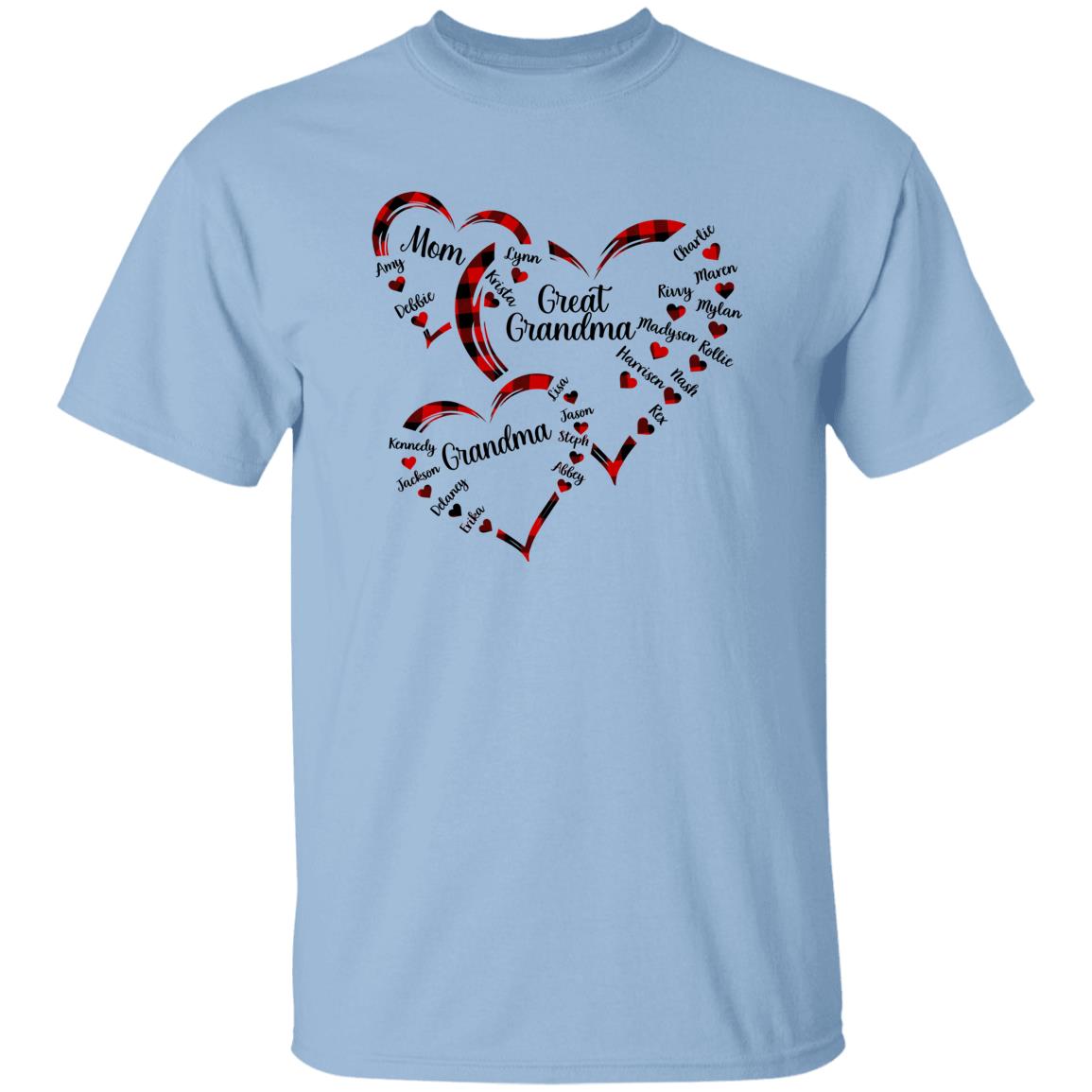 240621623 Unisex T-Shirt Light Blue Adult XL Mom 113-7525865-3835409 acc6 Text_Black G500 Gildan 5.3 oz. T-Shirt