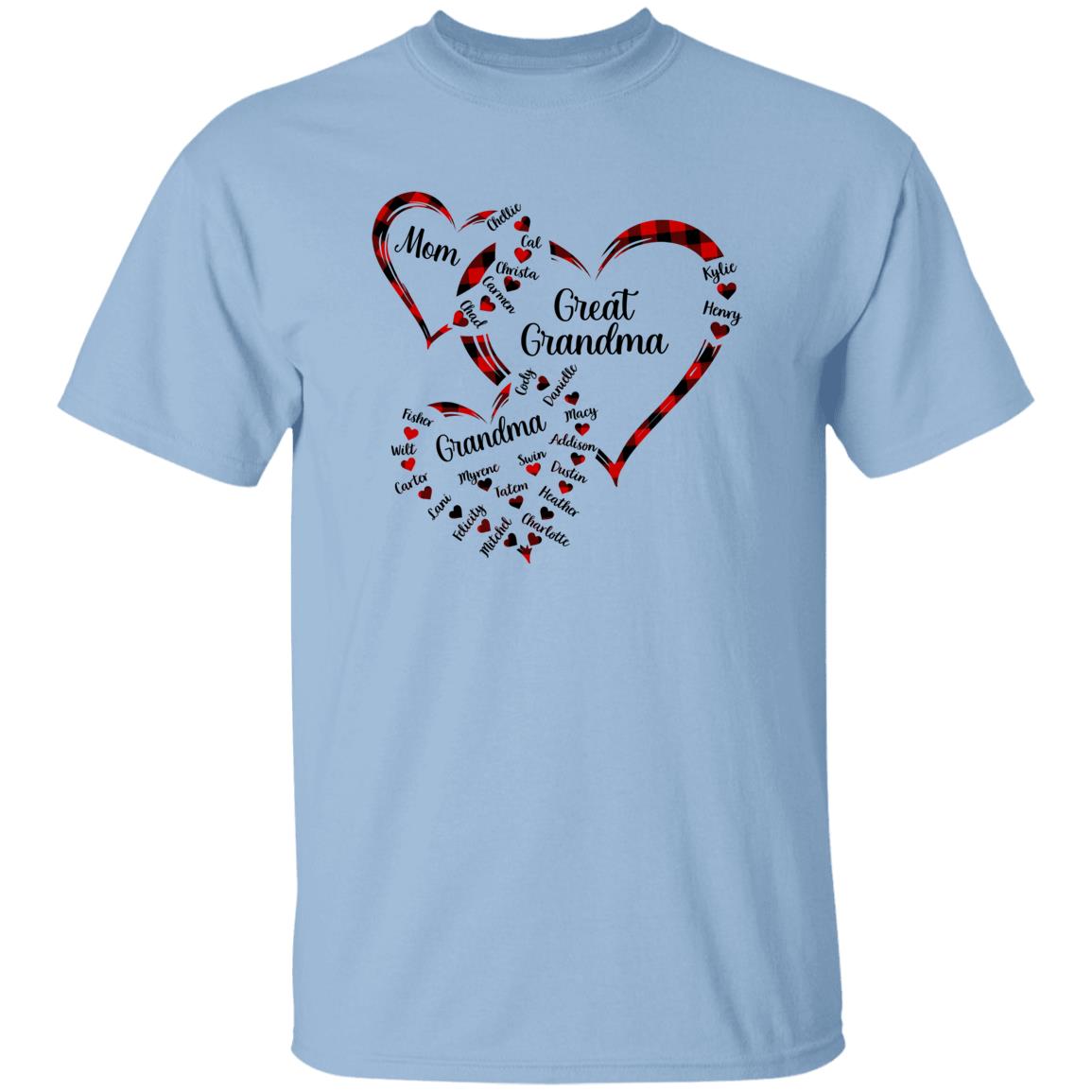 45_54 AUTS 240621623 Unisex T-Shirt Light Blue Adult L Mom 112-0223141-0507421 acc6  Text_Black Gildan 5.3 oz. T-Shirt