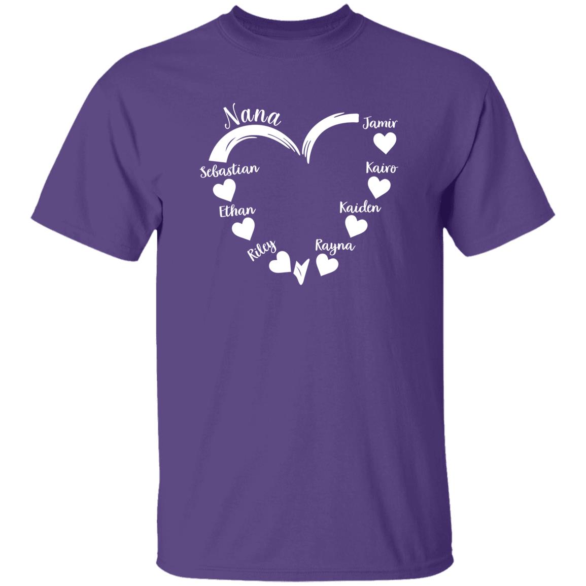 45_54 AUTS 260313666 Unisex T-Shirt Purple Adult L Nana 112-1794586-9908213 acc6 Text_White Gildan 5.3 oz. T-Shirt