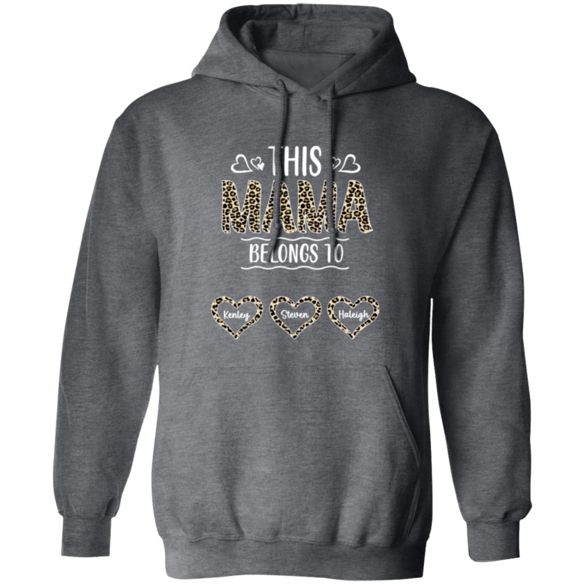 45_54 AHD 250801711 Pullover Hoodie Dark Heather Adult 2XL 111-1800725-4982624 acc7 Text_White Gildan Pullover Hoodie