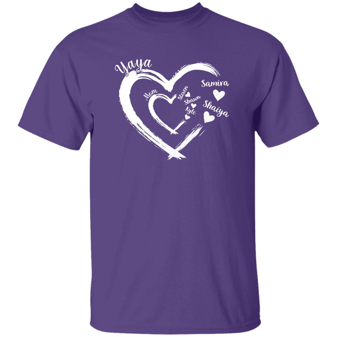 45_54 AUTS 250717721 Unisex T-Shirt Purple Adult M Mom 113-2914131-0745031 acc7  Text_White Gildan 5.3 oz. T-Shirt