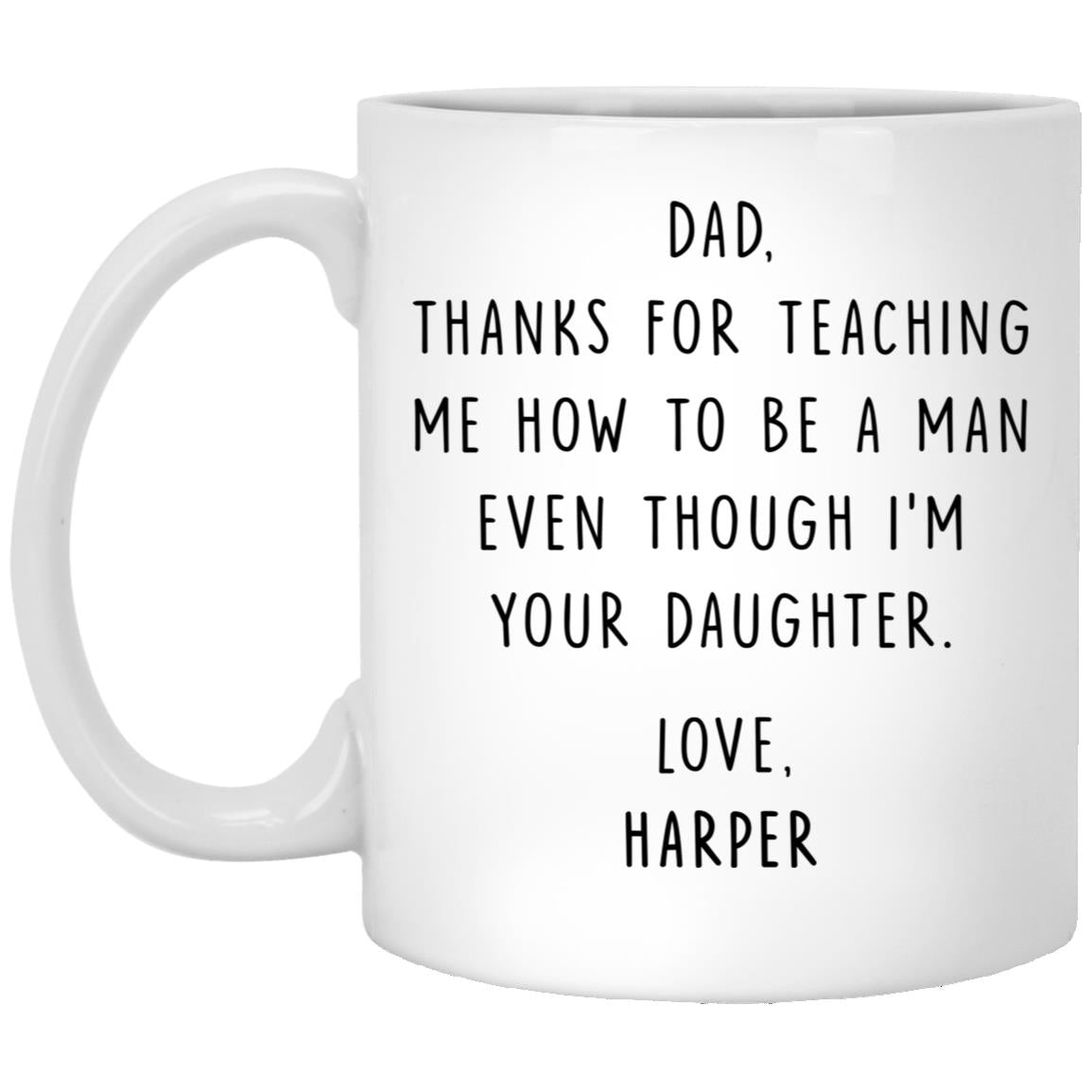 45_54 MW1 260526511 WHITE MUG - 11OZ Harper 112-5198900-8122600 acc5 Text_Black 11oz White Mug