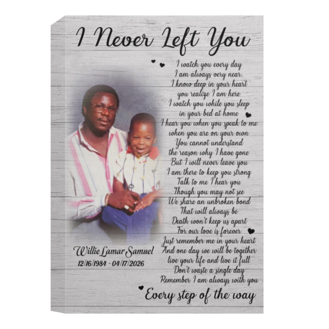 TEMP_CC CV_DOC1 23080115 Canvas 08 x 12 1.5 Frame Willie 112-7664016-5258668 acc4 Text_Black Deluxe Portrait Canvas 1.5in Frame