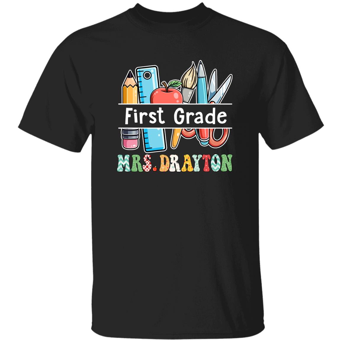 45_54 AUTS 260619511 Unisex T-Shirt Black Adult L First 112-6625445-0583429 acc5 Text_White Gildan 5.3 oz. T-Shirt