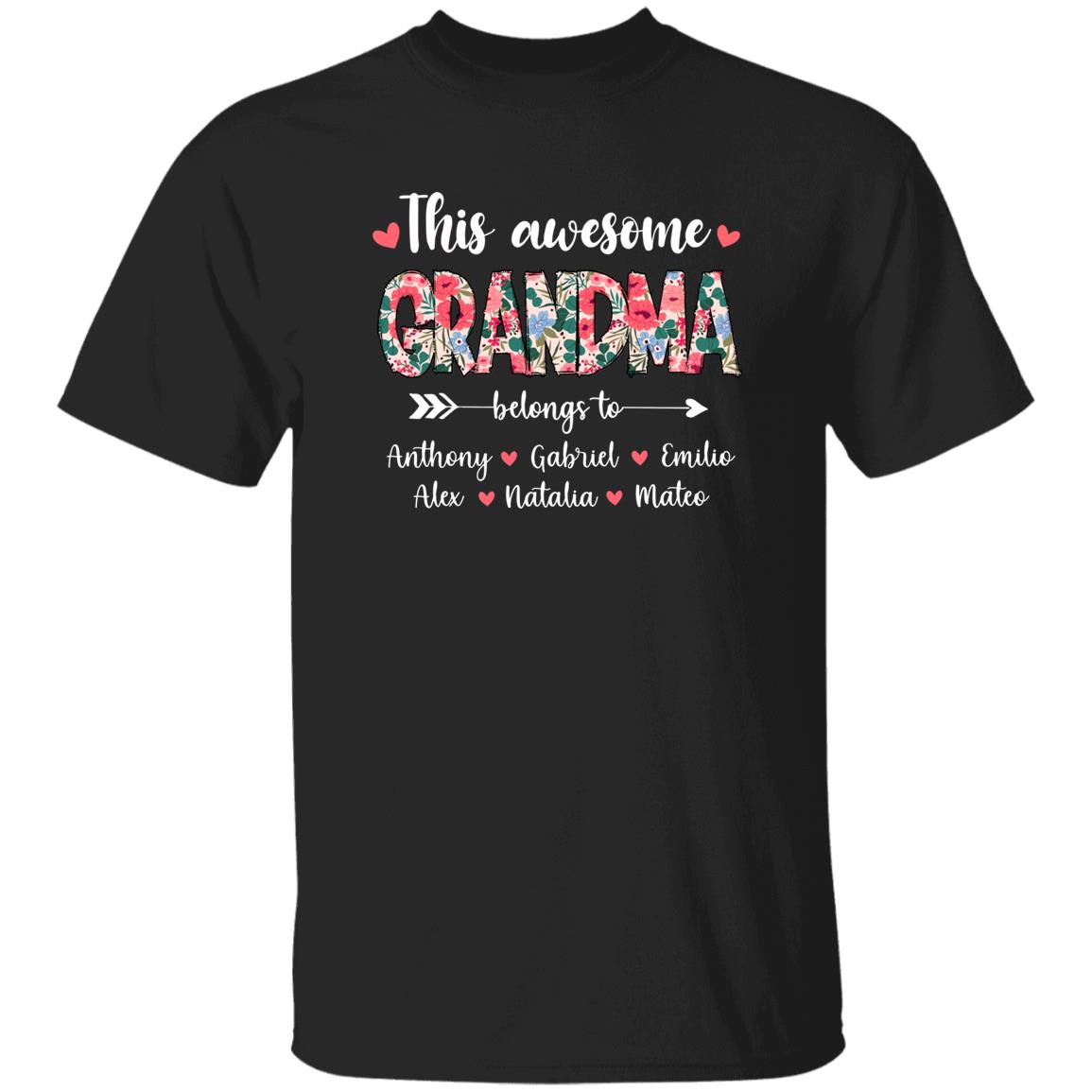 AKTH680374 Unisex T-Shirt Black Adult L GRANDMA 113-3260841-9655466 acc7 Text_White G500 Gildan 5.3 oz. T-Shirt