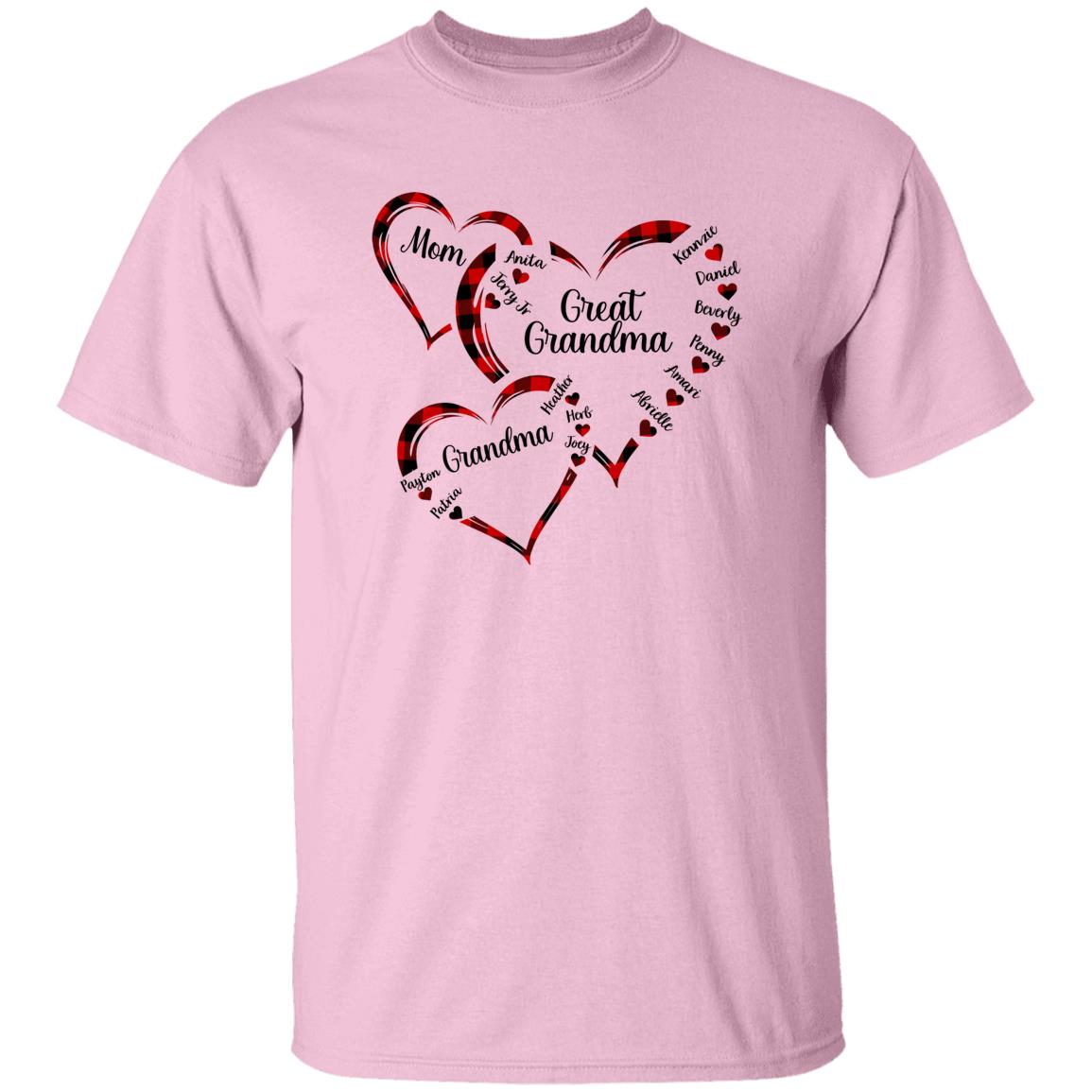 240621623 Unisex T-Shirt Light Pink Adult M Mom 113-3093688-7105014 acc6 Text_Black G500 Gildan 5.3 oz. T-Shirt