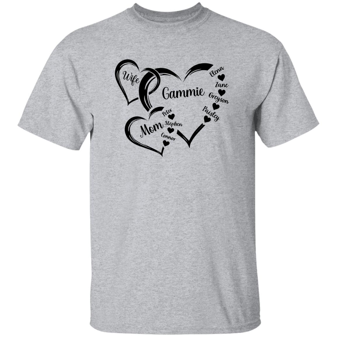 45_54 AUTS 240620615 Unisex T-Shirt Sport Grey Adult XL Mom 114-8218877-8187441 acc6 Text_Black Gildan 5.3 oz. T-Shirt
