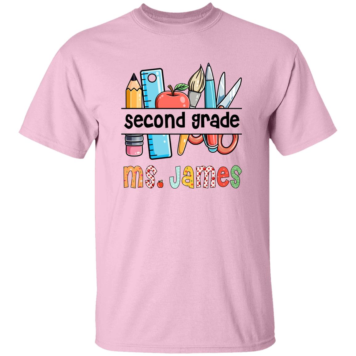 45_54 AUTS 250710774 Unisex T-Shirt Light Pink Adult L Second 114-6603446-6208223 acc7 Text_Black Gildan 5.3 oz. T-Shirt